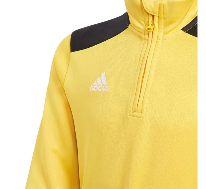 Detská tréningová mikina REGISTA 18 TRAINING BLOUSE yellow JR DJ1841 - Adidas