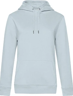 B&C QUEEN Hooded_° Dámská mikina s kapucí 01.W02Q pure sky