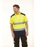220 HiVis Piqué Polo hi vis model 22501623 - Yoko
