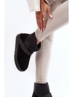 sněhule na platformě černé Big Star model 21637032 - Big Star Shoes