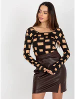 Dámska blúzka LK BZ 509198.48P čierna - FPrice Dámska blúzka LK BZ 509198.48P čierna - FPrice