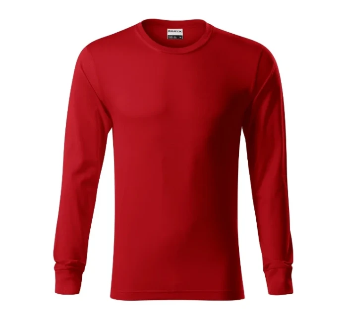 Resist LS triko unisex červená