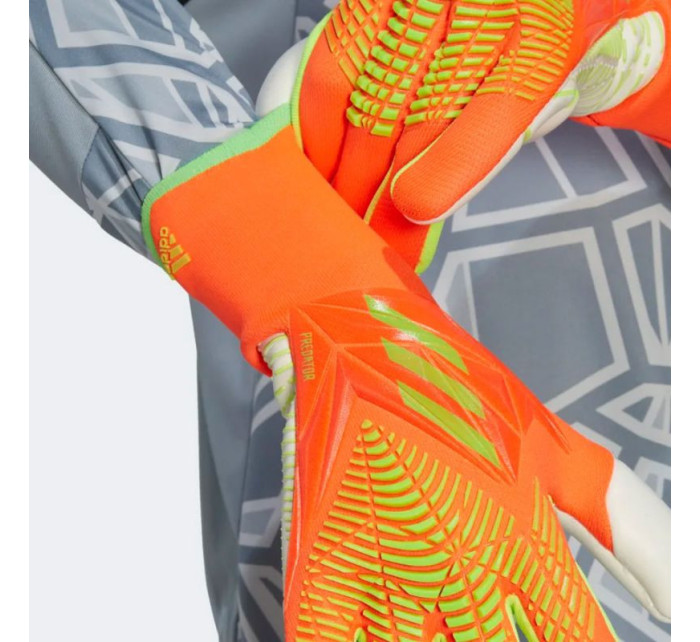 ŠPORT Rukavice brankárske Predator GL Pro HC0603 neón oranžová so zelenou - Adidas