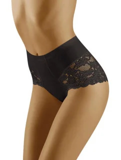 Slimea Dámske sťahovacie nohavičky čierne - Wolbar