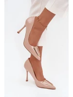 Lodičky na podpätku model 217849 Step in style