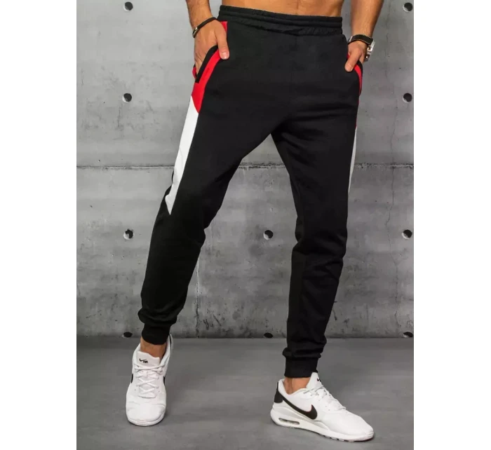 Pánské černé tepláky Dstreet model 21963043 - FashionStreet