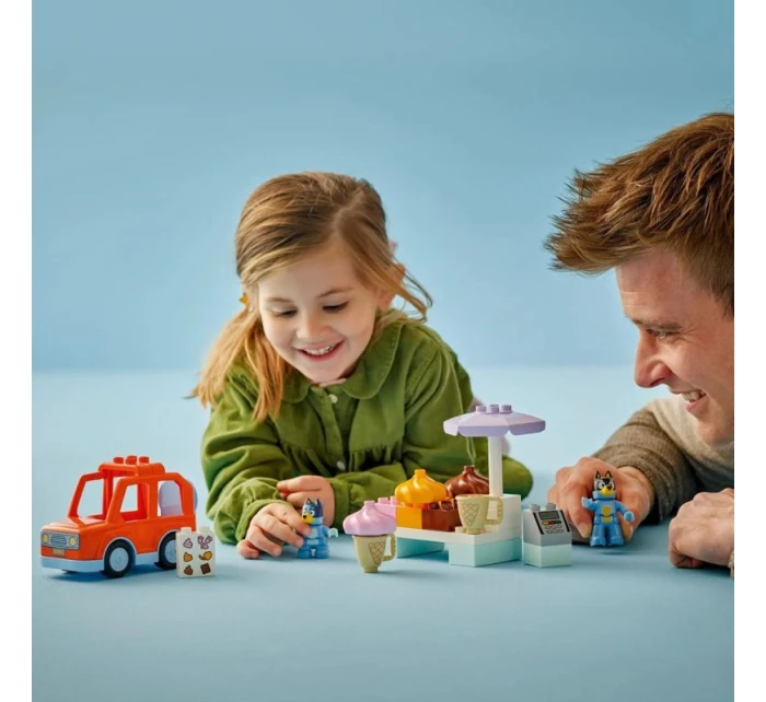 LEGO DUPLO Bluey 10458 Zmrzlinový výlet s Blueom