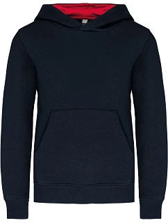 K 453 Dětská kontrastní mikina s kapucí model 22509508 - Kariban