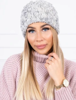 Čepice model 21798539 světle šedá - K-Fashion