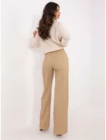 Spodnie LK SP model 20710250 camelowy - FPrice Spodnie LK SP model 20710250 camelowy - FPrice