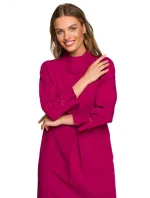 Dámske šaty S318 Slivková - Stylove Dámske šaty S318 Slivková - Stylove