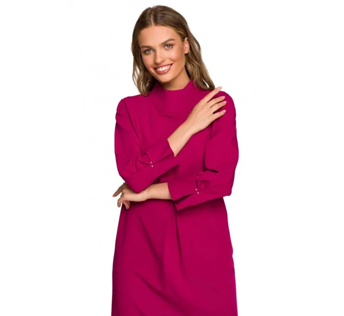 Dámske šaty S318 Slivková - Stylove Dámske šaty S318 Slivková - Stylove