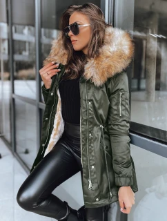 Dámska zimná bunda GARNET zelená FashionStreet TY3945