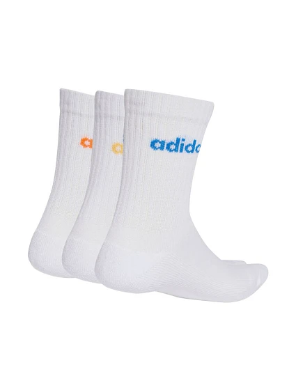 Ponožky Linear Crew Cushioned 3 páry bílé model 21892687 - ADIDAS