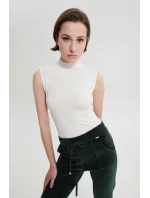 Sametové kalhoty s nízkým pasem model 20515799 - Vamp Sametové kalhoty s nízkým pasem model 20515799 - Vamp