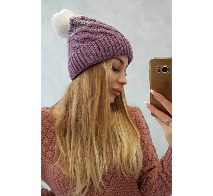 Fleecová čepice model 18749985 - K-Fashion Fleecová čepice model 18749985 - K-Fashion