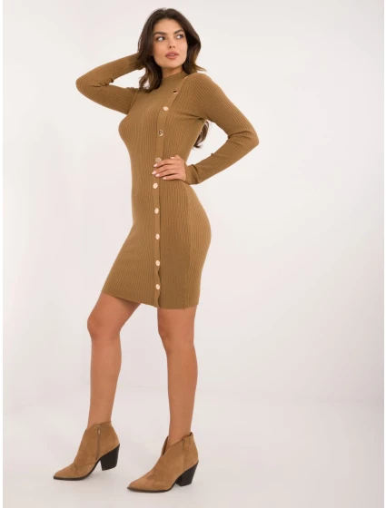 Šaty AT SK  světle hnědé model 20506906 - FPrice