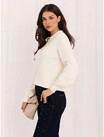 Sweter IR SW AC model 22400681 ecru - FPrice Sweter IR SW AC model 22400681 ecru - FPrice