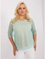 Blúzka LK BZ 506730.64P mincovňa