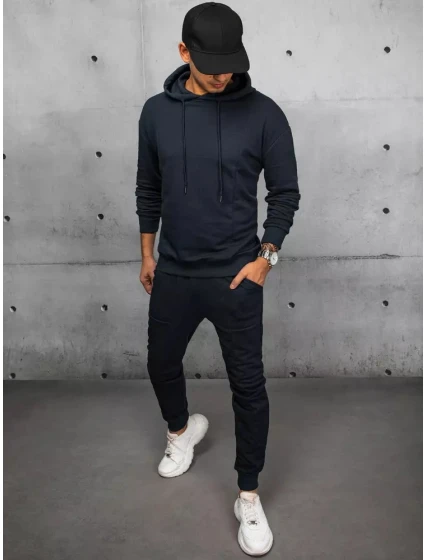Pánské tmavě modré tepláky od Dstreet model 21967419 - FashionStreet