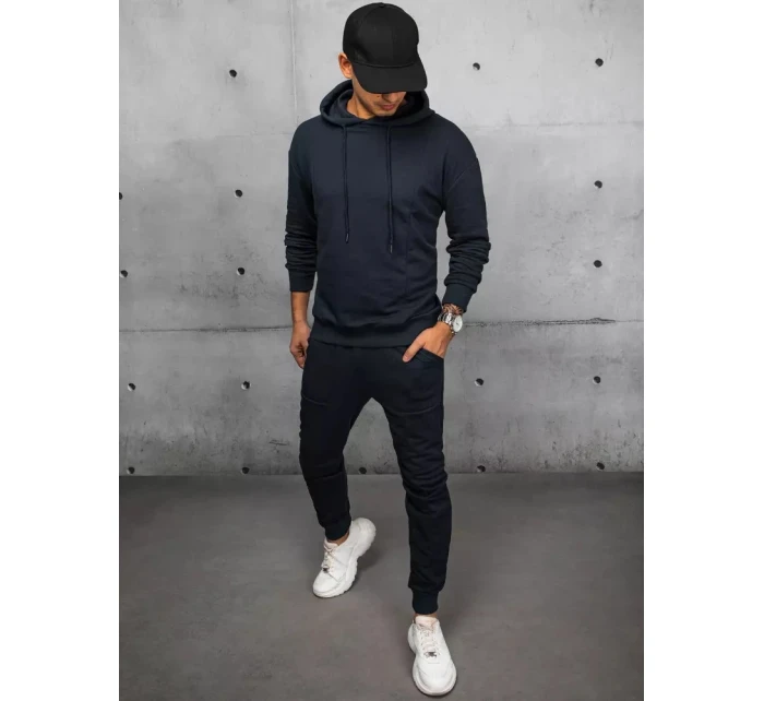 Pánské tmavě modré tepláky od Dstreet model 21967419 - FashionStreet
