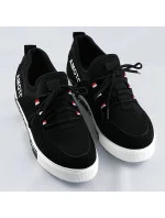 Černé nazouvací dámské tenisky model 17113797 - COLIRES