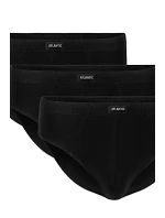 Pánske nohavičky 3 pack 006 black - Atlantic
