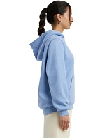 BY 289 Dámská oversize mikina s kapucí "Fluffy" model 22451590 heather grey - Build your Brand BY 289 Dámská oversize mikina s kapucí "Fluffy" model 22451590 heather grey - Build your Brand