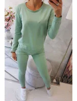 Tmavě mátová mikinová souprava Tmavě mátová mikinová souprava