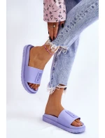 Dámské pantofle Big Star model 21582452 Světle fialová - Big Star Shoes