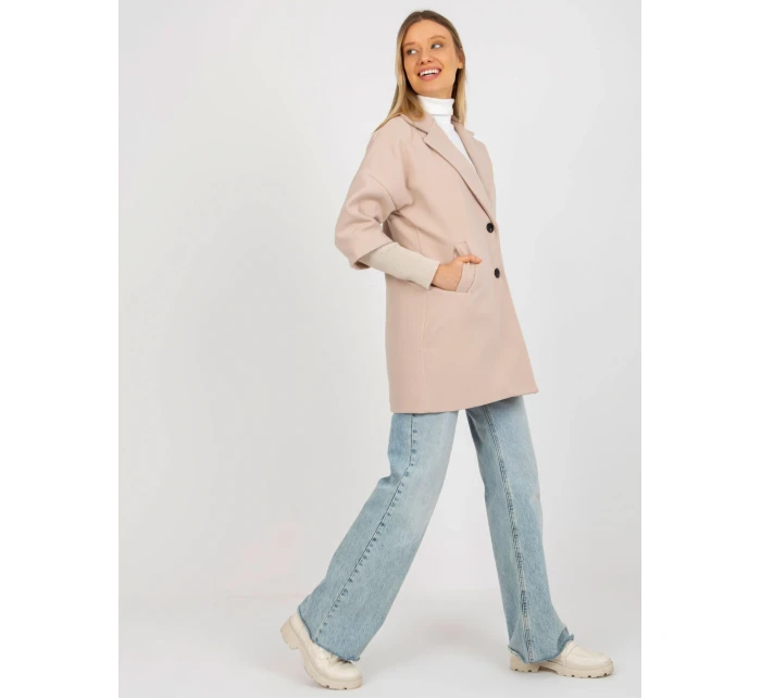 Dámsky kabát TW CZ BI 2021799.51 béžová - FPrice