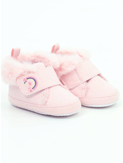 Yoclub Detská dievčenská obuv OBO-0019G-0500 Light Pink