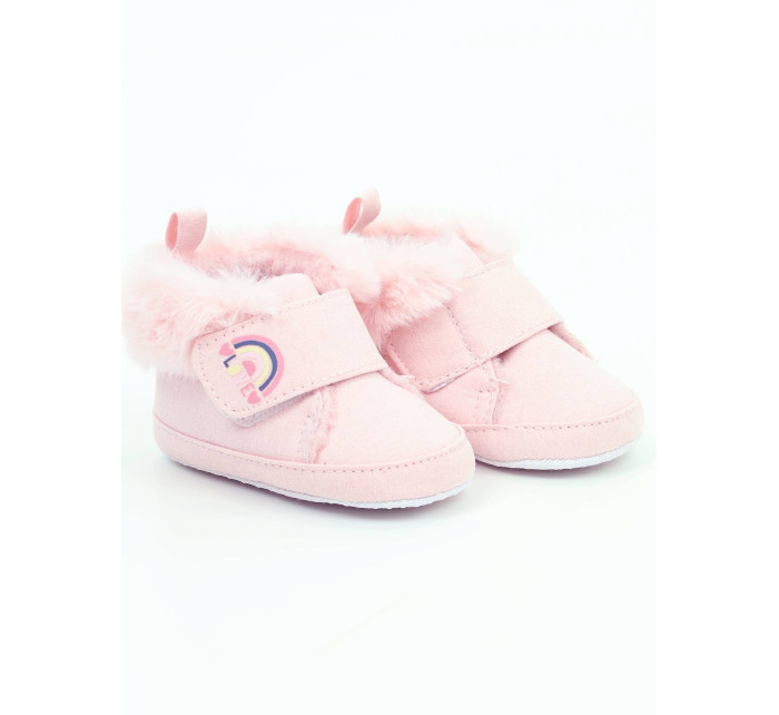 Yoclub Dětská dívčí obuv OBO-0019G-0500 Light Pink