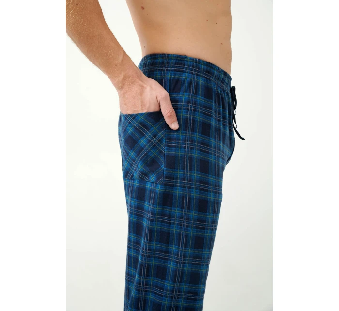 Vamp - Kárované dlhé nohavice 21625 - Vamp