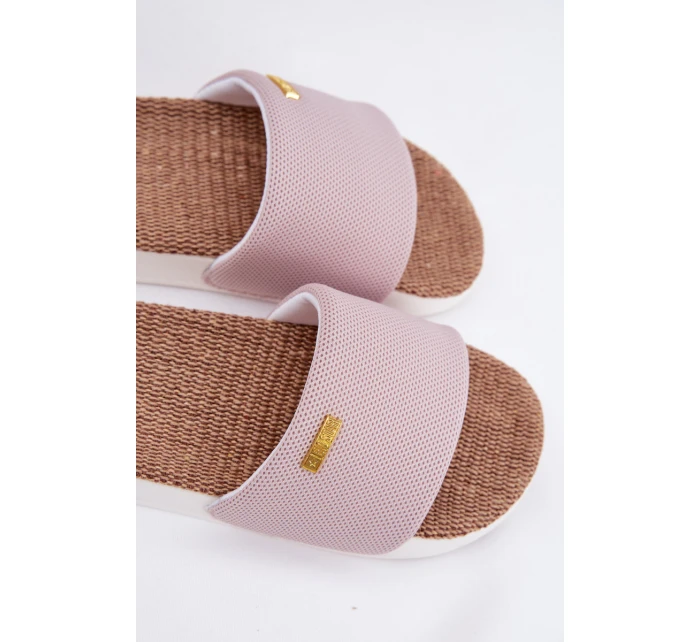 Klapki Damskie Big Star RR274A105 Jasnoróżowe Klapki Damskie Big Star RR274A105 Jasnoróżowe