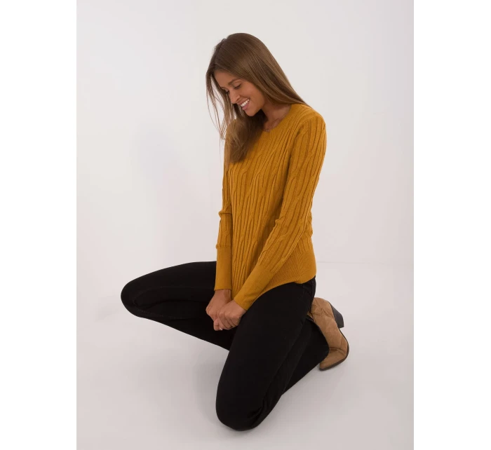 Jumper AT SW 2338 2.00 tmavo žltá Jumper AT SW 2338 2.00 tmavo žltá