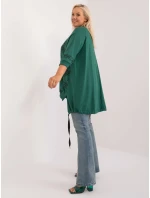 Tunika RV TU model 20190729 ciemny zielony - FPrice Tunika RV TU model 20190729 ciemny zielony - FPrice