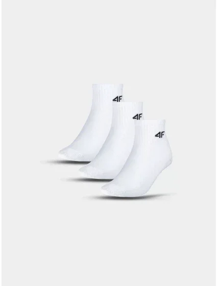 Dětské ponožky casual nad kotník 4F (3pack) - multibarevné Dětské ponožky casual nad kotník 4F (3pack) - multibarevné