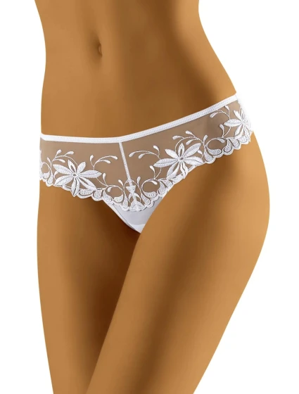 Dámské tanga model 21229191 Bílá - Wolbar Dámské tanga model 21229191 Bílá - Wolbar
