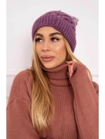 Fleecová čepice model 18749985 - K-Fashion Fleecová čepice model 18749985 - K-Fashion