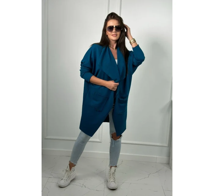 model 18856942 s kapsami námořní - K-Fashion