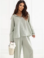 Bluzka IT BZ model 22084149 khaki - FPrice Bluzka IT BZ model 22084149 khaki - FPrice