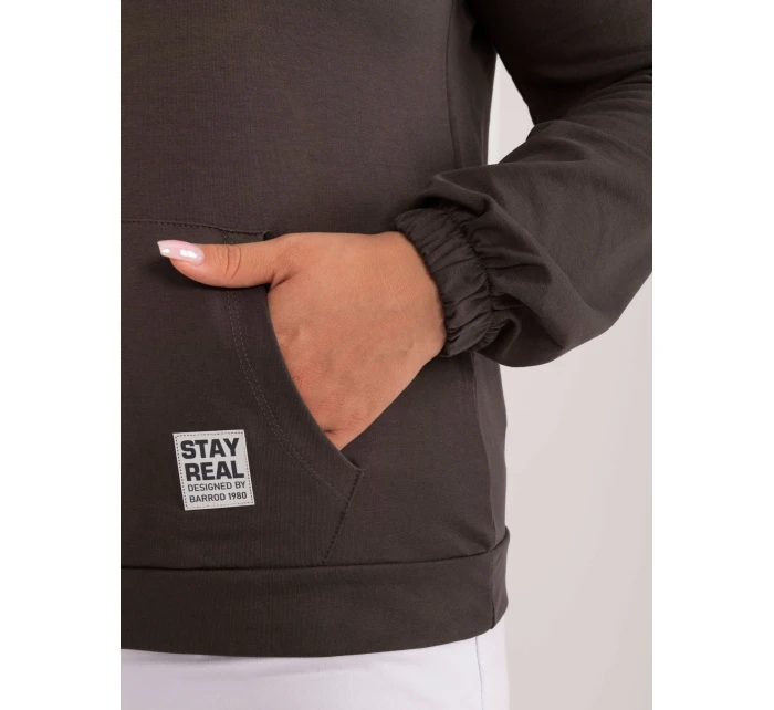 Mikina RV BL 8655 1.13X dark khaki