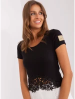 Blúzka TW BZ OB053.43 čierna Blúzka TW BZ OB053.43 čierna