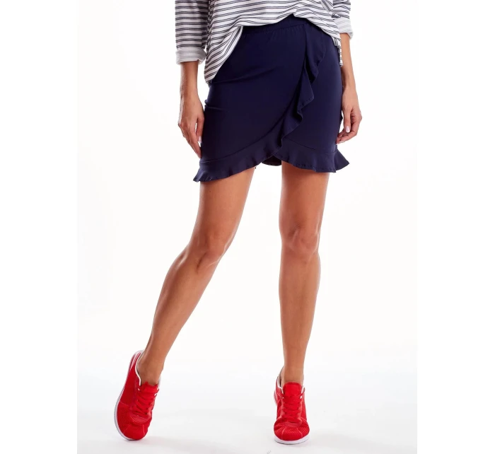 Dámska sukňa YP SD ATD1471.27 tmavomodrá - Yups