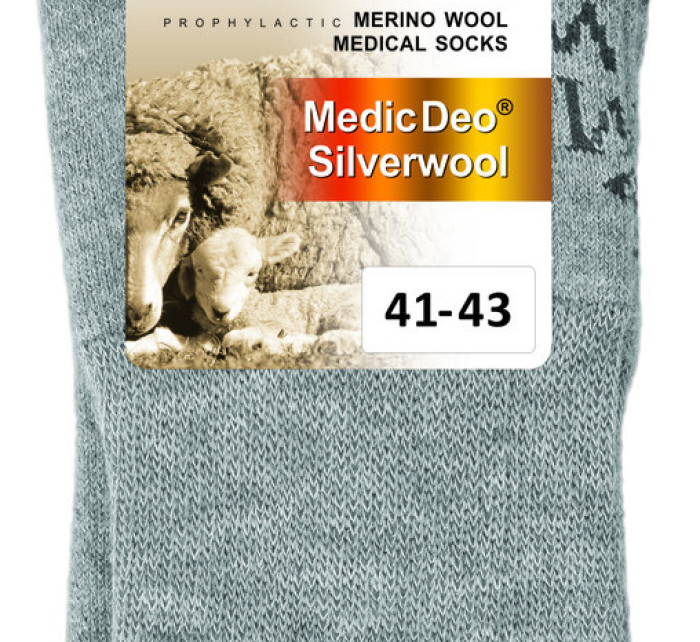 Zdravotné ponožky MEDIC DEO SilverWool - JJW DEOMED