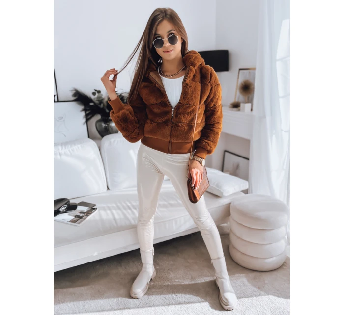 Dámská bunda camel Dstreet model 21966699 - FashionStreet Dámská bunda camel Dstreet model 21966699 - FashionStreet