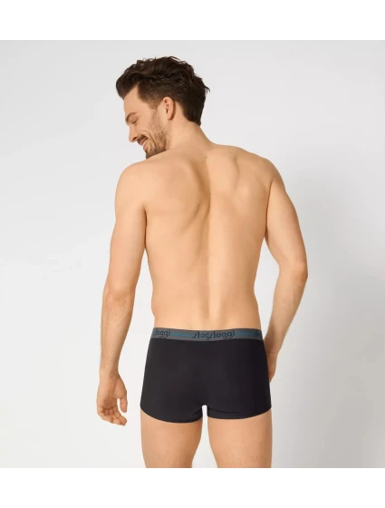 Pánske boxerky Štart Hipster C2P box - BROWN - LIGHT COMBINATION - šedá - čierna M003 - SLOGGI Pánske boxerky Štart Hipster C2P box - BROWN - LIGHT COMBINATION - šedá - čierna M003 - SLOGGI