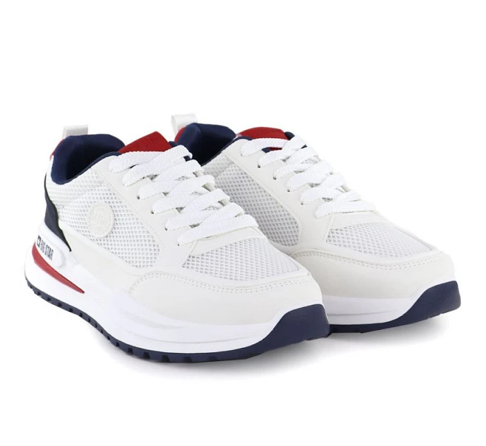 Pánske biele športové topánky Big Star TT174315