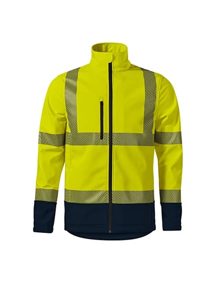 HV M fluorescenční žlutá pánská bunda model 19384271 - Rimeck